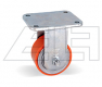 Polyurethane heavy load cap roller