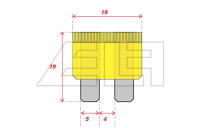 Plug-In Fuses 20A