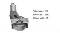 Support wheel complete