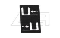 Sticker sideshift