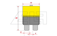 Plug-In Fuse 20A - reset