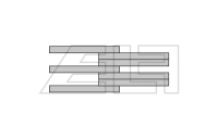 Flyerkette 3/4" Dacro.