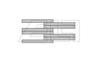 Flyerkette 3/4" Dacro.