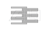 Flyerkette 3/4" Dacro.