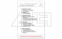 Aufkleber Merkregeln Teleskopen II (VPE=5 Stk.)