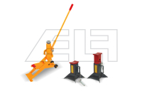 Forklift jack incl. trestles