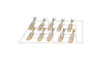 Flachstecker 0,3-0,8 mm² VPE=50