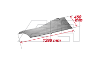 Side hood - left
