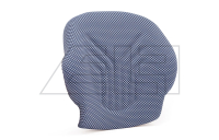 Fabric back cushion