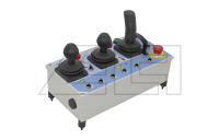 Upper control box without overload indicator
