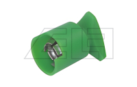 Plug-on battery connection