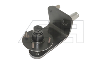 Steering axle incl. hub, bolt, bearing