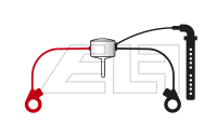 Levelsensor mit externem Sensor 127mm