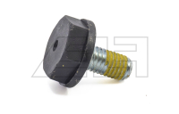 Polschraube M10x18 schwarz mit Messpunkt