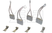 Carbon brush set