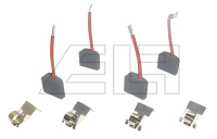 Carbon brush set