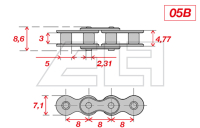 Single Roller Chain