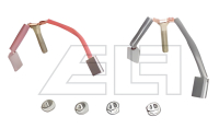 Carbon brush set