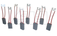 Carbon brush set