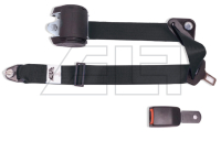 3 point harness black