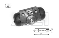 Wheel brake cylinder
