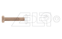 Hexagon head screw M8
