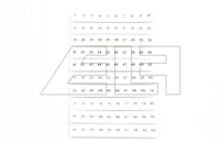 Marking set Zb 6mm