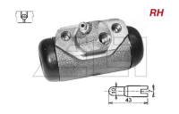 Wheel brake cylinder