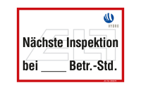 Nächste Inspektion / 1 punkt