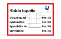 Nächste Inspektion / 4 punkt