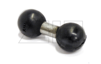 Double ball adapter with 2 x 1 inch B-balls