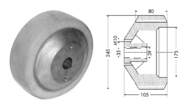 Szpport wheel - 11855