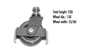 Support wheel complete - 11867