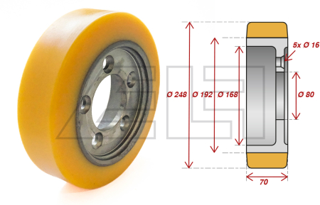 Drive wheel - 11880
