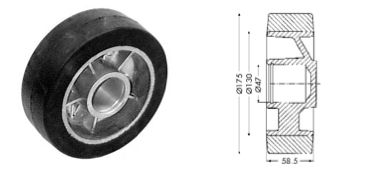 Support wheel - 11888