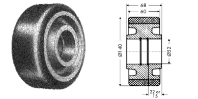 Support wheel - 11907