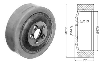 Drive wheel - 11924