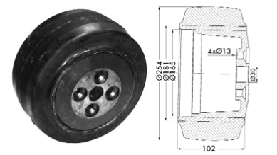 Drive wheel - 11931