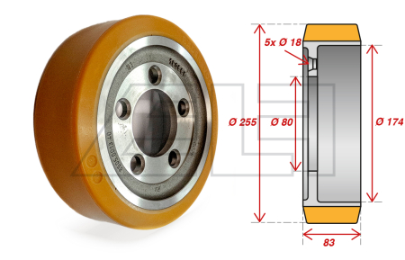 Drive wheel - 11933