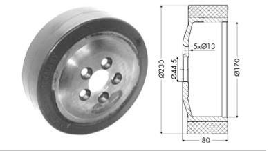 Drive wheel - 11939