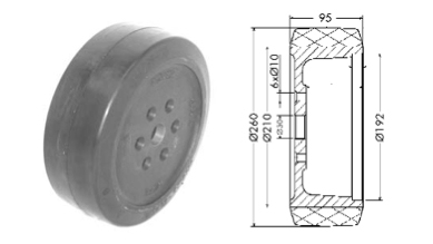 Drive wheel - 11944