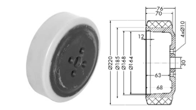 Drive wheel - 11947