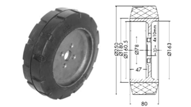 Drive wheel - 11948