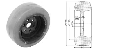 Drive wheel - 11964