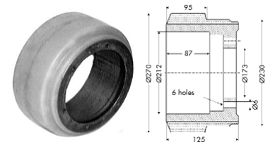 Support wheel - 11997