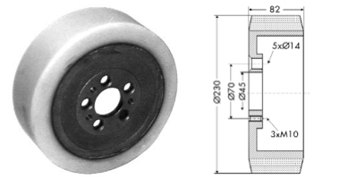 Drive wheel - 12001