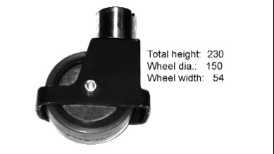 Stützrad Komplett - 12042