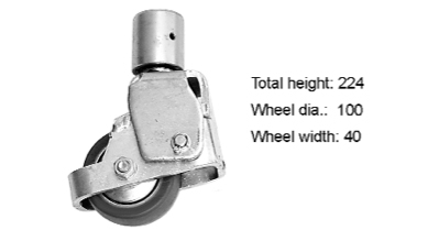 Support wheel complete - 12047