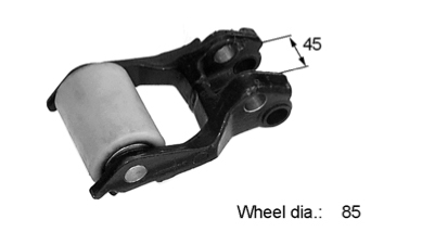 Stützrad Komplett - 12060