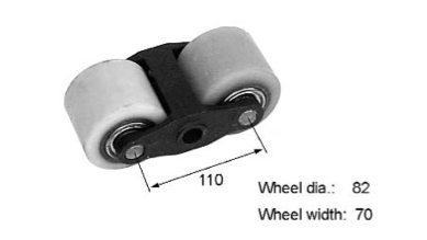 Tandem swing arm complete - 12061